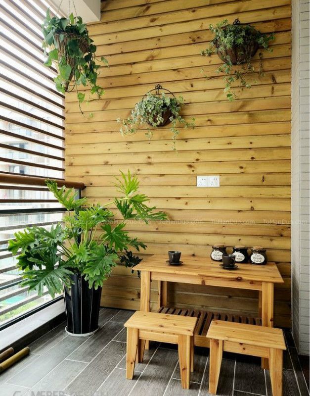 杭州防腐木与室内装饰新选择 扣板与桑拿板的完美结合
